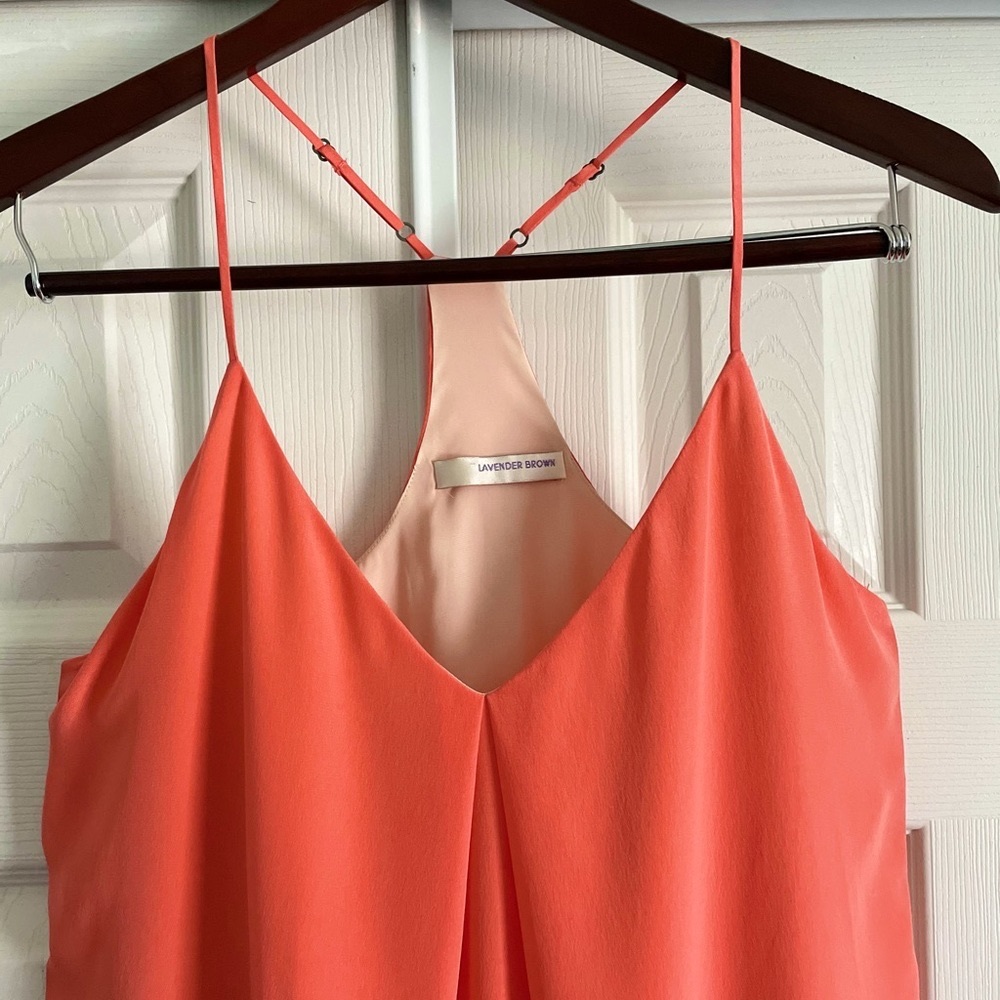 Lavender Brown summer dress